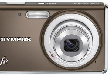 Камеры Olympus FE-4020 и FE-47 претендуют на звание самых «умных» камер начального уровня